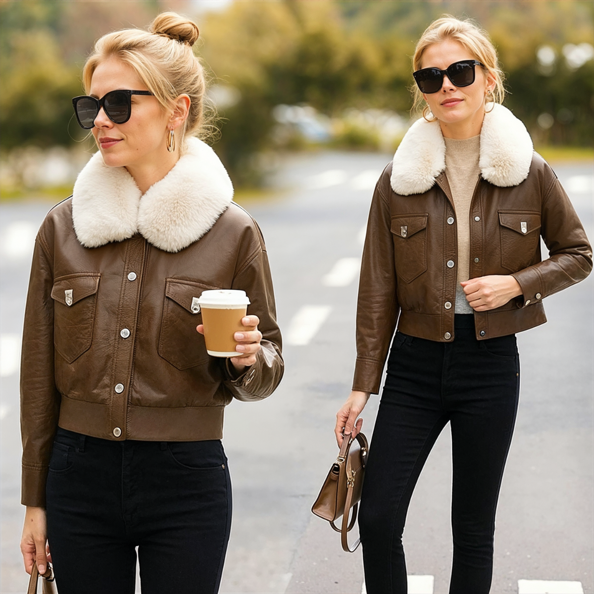 ✨ The Luxe Rider Jacket