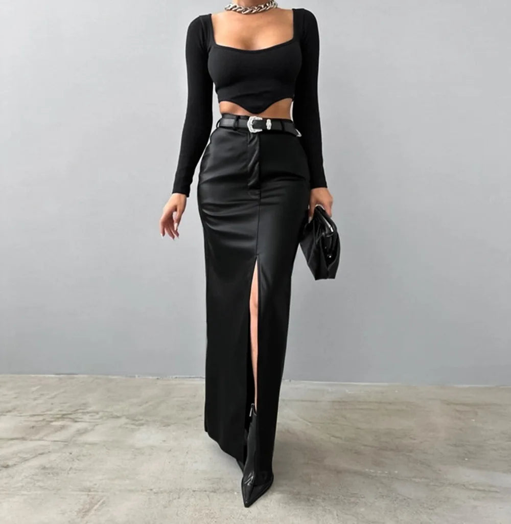The Luxe Edge Skirt