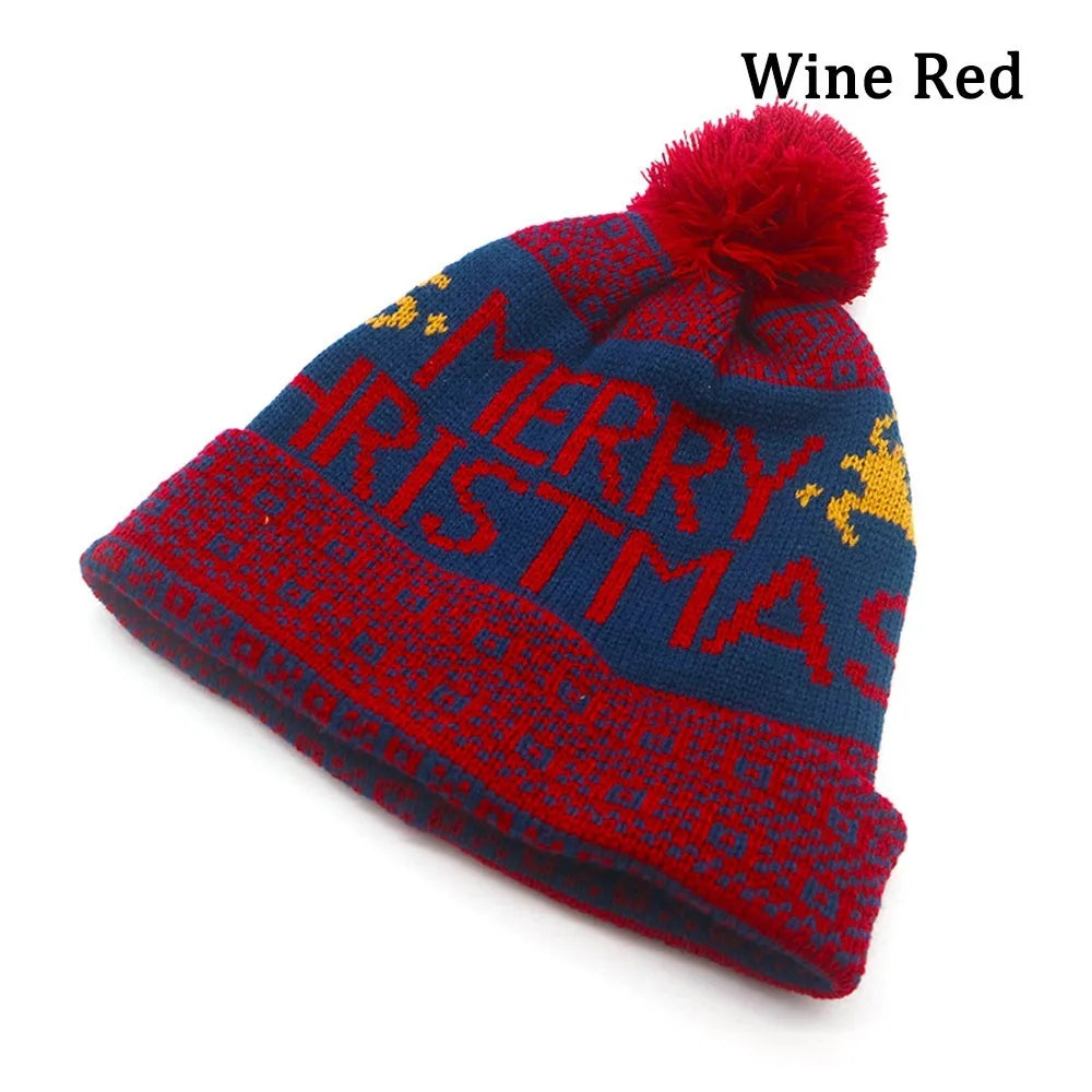✨ The Festive Pom Pom Beanie