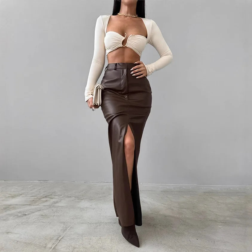 The Luxe Edge Skirt