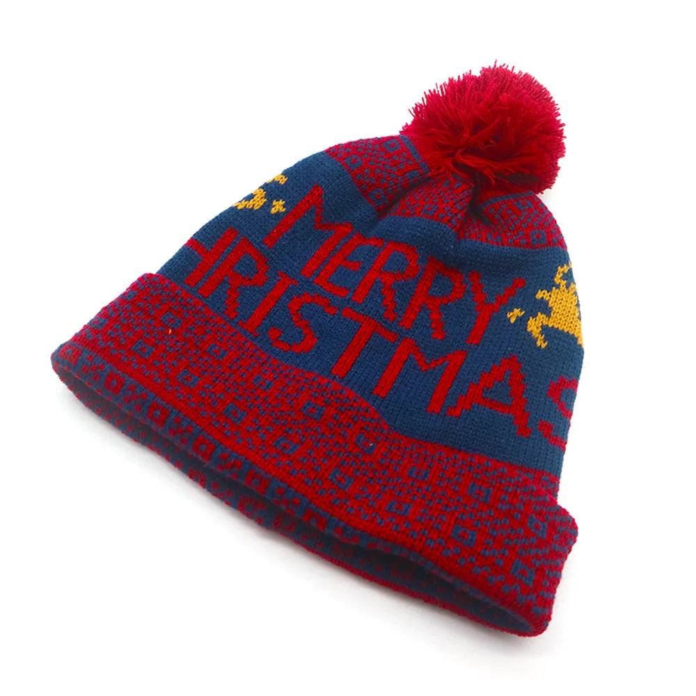 ✨ The Festive Pom Pom Beanie