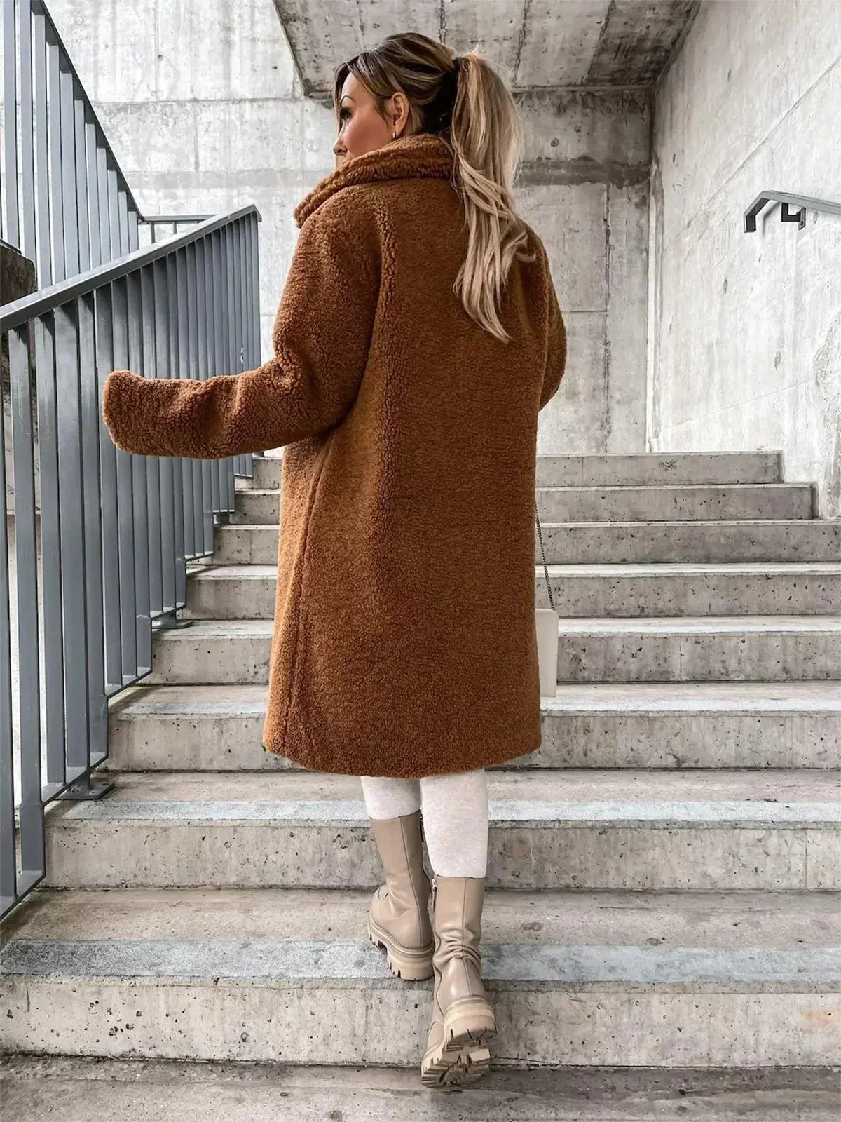 ✨ The Elegant Plush Coat
